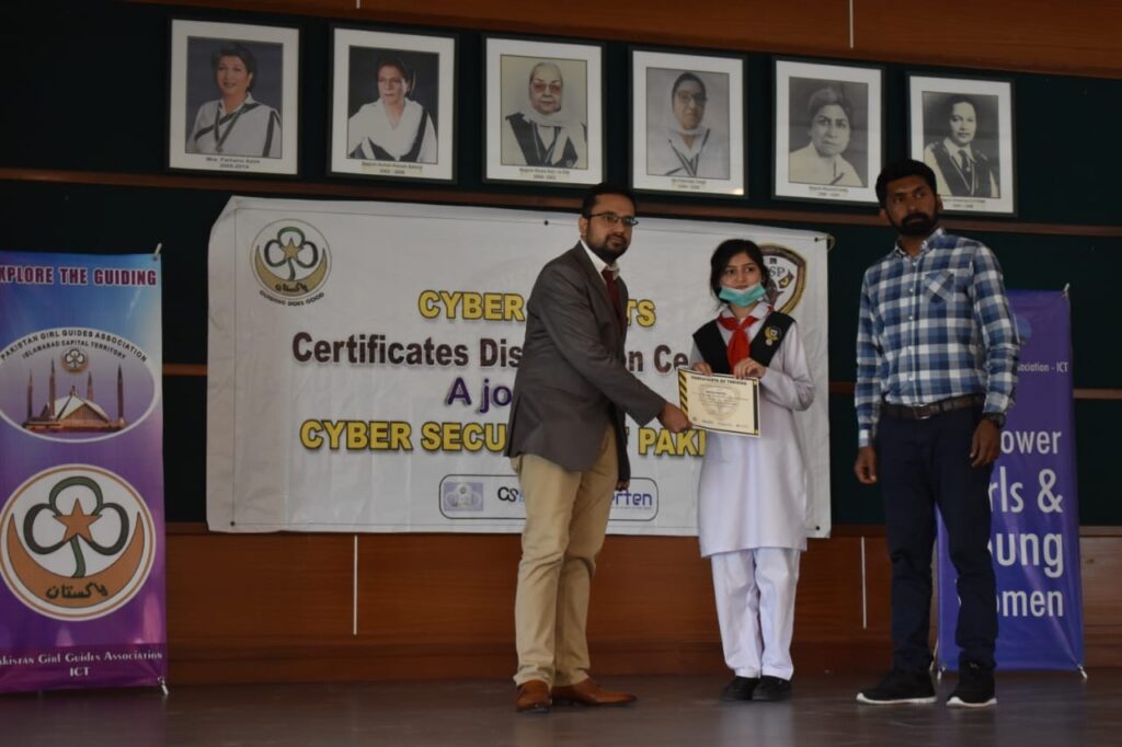 Cyber Scouts Certification Ceremony in Islamabad