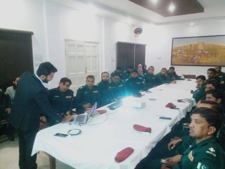 Cyber Security Awareness Workshop to Rescue 1122 Team