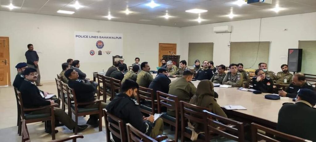 Training Session to the Police officers of Bahawalpur